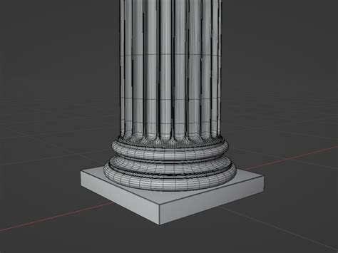 Classical Columns 3d Model Cgtrader