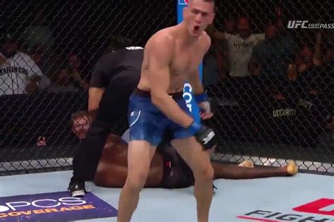 Watch Niko Price Hammerfist KO Randy Brown From The Bottom At UFC Boise MMAmania Com