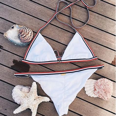 2018 Hot Sexy Brazilian Bikinis Women Swimwear Beach Bathing Suit Push