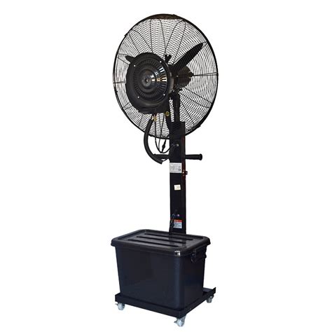 26 30 Inch Standing Outdoor Water Cooling Mist Fan China Water Mist
