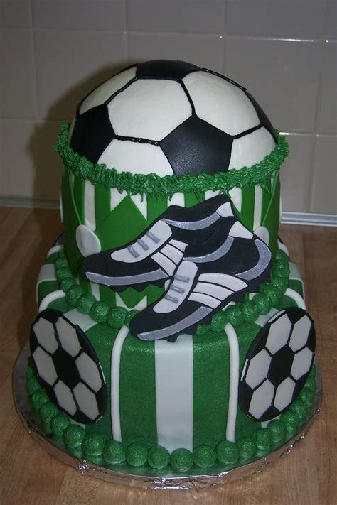Soccer Anyone — Soccer Futball Soccer Cake Themed Birthday Cakes