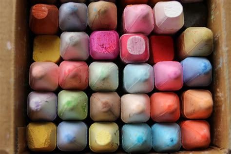 Assorted Color Chalks · Free Stock Photo