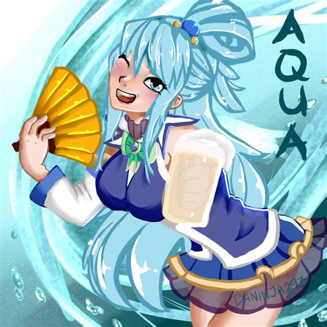 Goddess Aqua Konosuba By Daninja293 On Deviantart