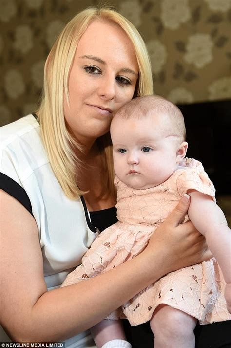 Baby Is Scarred After Being SLICED Open During C Section Daily Mail Online