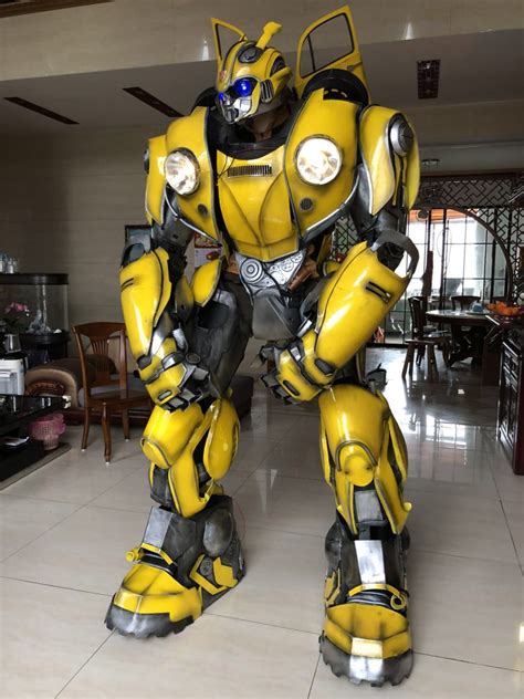 Bumblebee Wearable Armor Cosplay Armor Optimus Prime Halloween Costume Bumble Bee