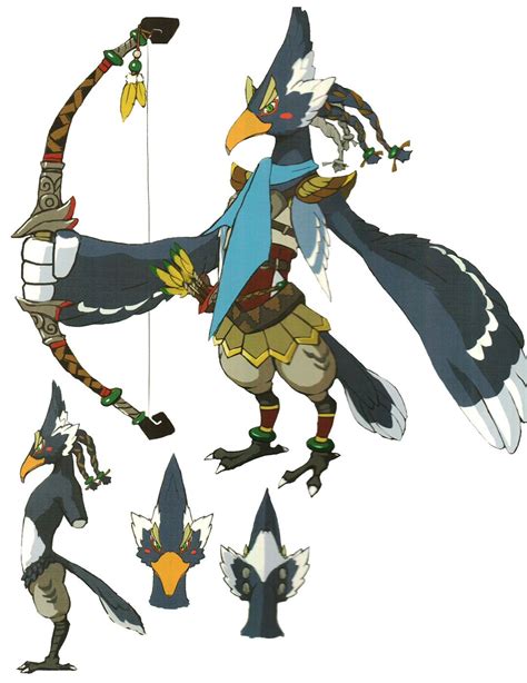 Revali Concept From The Legend Of Zelda Breath Of The Wild Legend Of