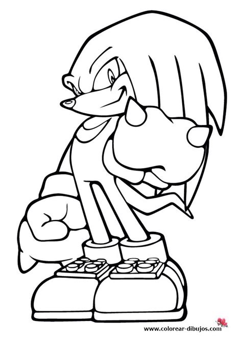 Dibujos Para Colorear E Imprimir Sonic Para Colorear