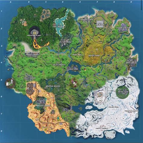 Fortnite Ch3 Season 4 Map