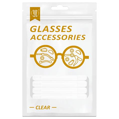 Yr Soft Silicone Eyeglasses Temple Tips Sleeve Retainer Anti Slip Elastic Comfort Glasses