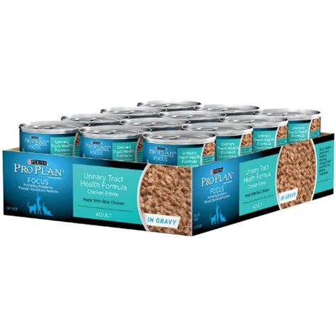 With urinary blockages and urinary health with my experience getting as much water and liquid into your cats diet is the key. Purina Pro Plan Wet Cat Food, Focus, Adult Urinary Tract ...