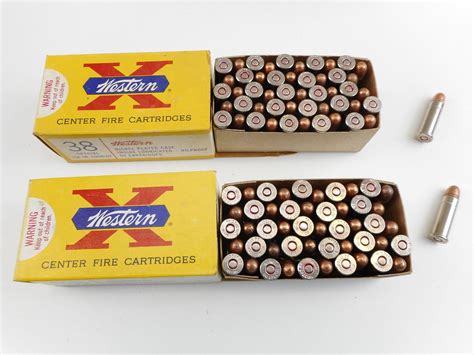 Western X 38 Special Ammo Switzers Auction And Appraisal