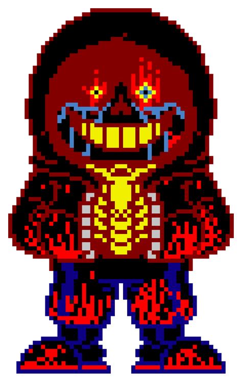 A Dusty Error Sans | Pixel Art Maker A glitch (dead account) 08/24/16.