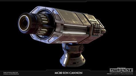 Ion Cannon Mark Tomé Star Wars Battlefront Sci Fi Props Cannon