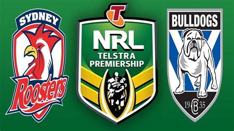 The nrl clash between the sydney roosters and canterbury bulldogs has been postponed to monday over fears. NRL 2017 Round 2 - Roosters vs Bulldogs FULL GAME ...