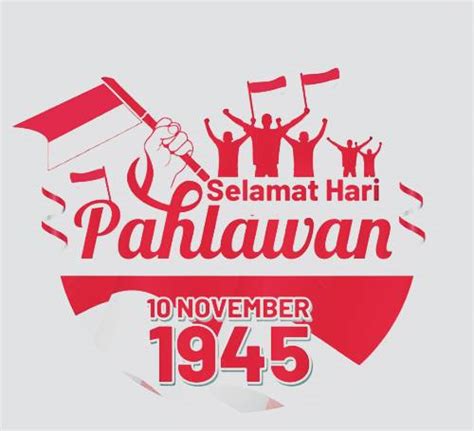 Logo Hari Pahlawan Png Vector Untuk Template Spanduk Dan Banner