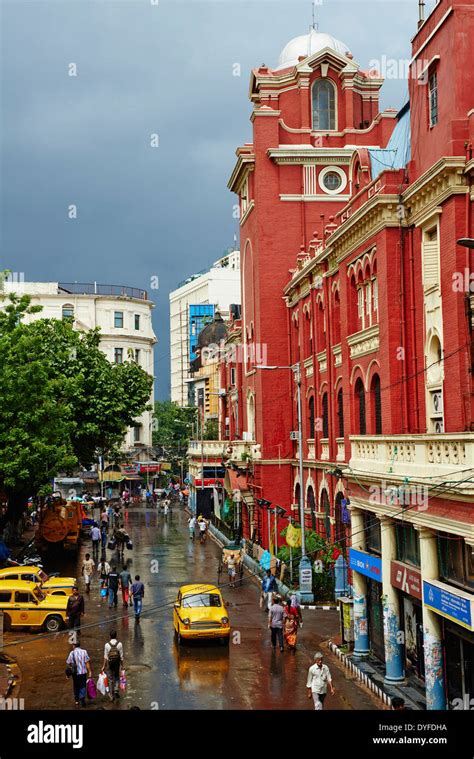 India West Bengal Kolkata Calcutta Chowringhee Around New Market