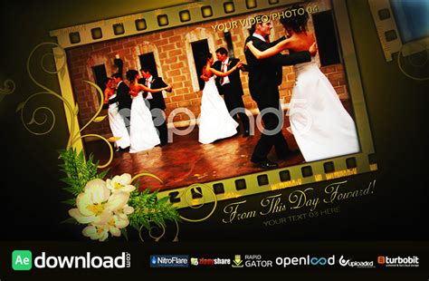 The templates are accompanied with a list of features that you may check out to see if it suits your style. OUR WEDDING FILM MEMORIES - FREE AFTER EFFECTS TEMPLATE ...