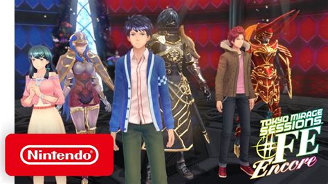 Tokyo Mirage Sessions FE Encore Battle Trailer Nintendo Switch YouTube