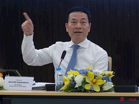 Bộ Trưởng Nguyễn Mạnh Hùng Việt Nam Cần Xây Dựng Mạng Xã Hội Mới Công Cụ Tìm Kiếm Mới