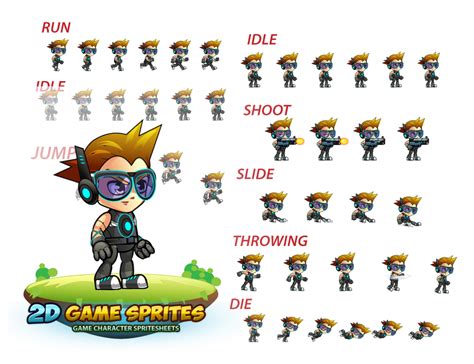 2d Game Sprites 02 Game Art Partners