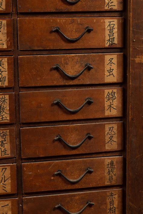 Japanese 19th Century Meiji Period Apothecary Cabinet With 27 Drawers
