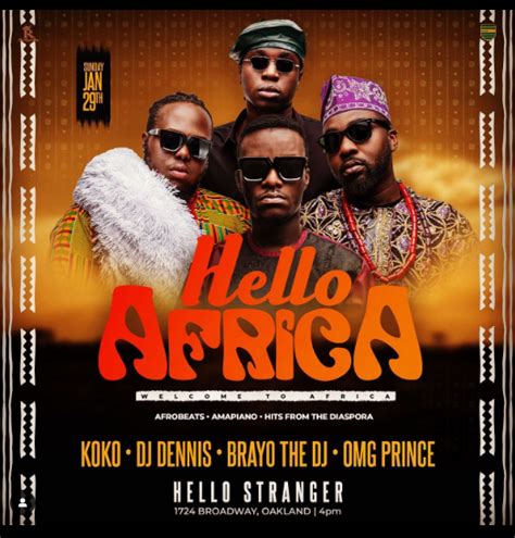 The Royal Fam And Omg Prince Presents Hello Africa Day Party At Hello