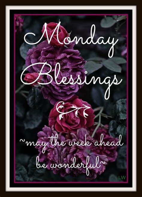 Wonderful Week Ahead Monday Blessings Pictures Photos And Images For