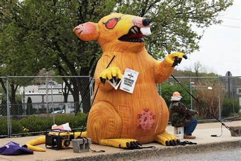 Federal Labor Board Seeks To Deflate Scabby The Union Rat Non Profit