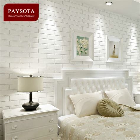 Bedroom White Brick Wallpaper Ubicaciondepersonascdmxgobmx