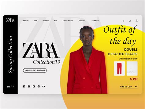 Zara Website Redesign By Sahil Islam On Dribbble