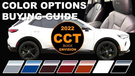 2022 Buick Envision Color Options Buying Guide Youtube