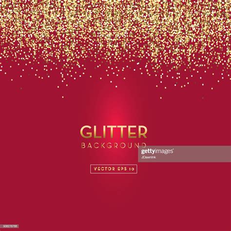 Red And Gold Glitter Background Template Design Layouts