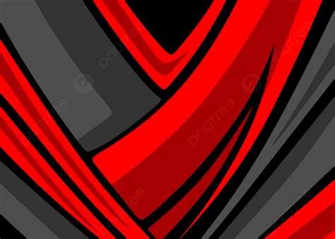 Abstract Racing Stripes With Red And Grey Background Free Vector
