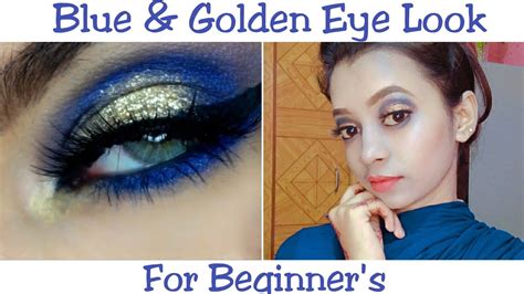 Blue And Golden Eye Makeup Tutorial💙for Beginners Arifa Akter Any