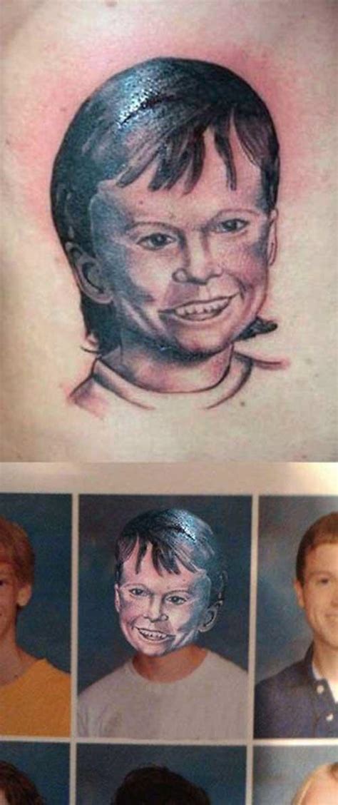 12 Terrible Tattoo Face Swaps Pleated Jeans