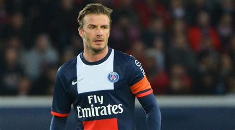 David Beckham Inducted Into Psgs Online Hall Of Fame Having Played