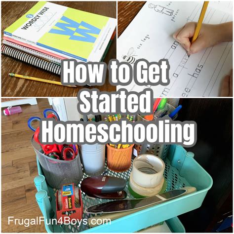 Getting Started Homeschooling Where To Begin Frugal Fun For Boys
