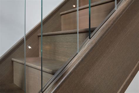 Dusted Oak Glass Staircase Staircase Design Timber Johnson Stairs