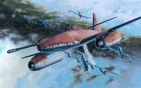 Messerschmitt Me 262 Wallpapers Wallpaper Cave