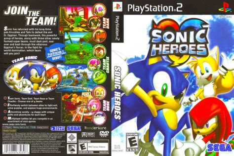 Sonic Heroes Playstation 2 Videogamex