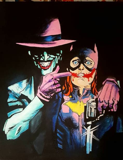 Joker And Batgirl Etsy
