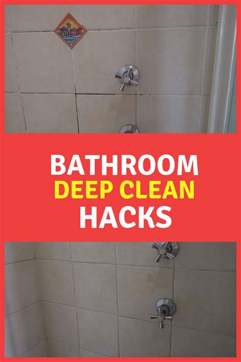 5 Deep Cleaning Bathroom Hacks To Save You Time And Money Clean Home Challenge Deep Cleaning
