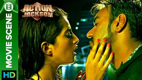Ajay Devgn Says No To A Kiss Action Jackson Youtube