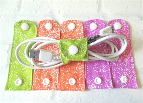 Cord Organizers Cord Keeper Cord Wraps Cell Phone Cord Etsy