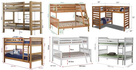 Bunk Bed Standard Dimensions Image To U