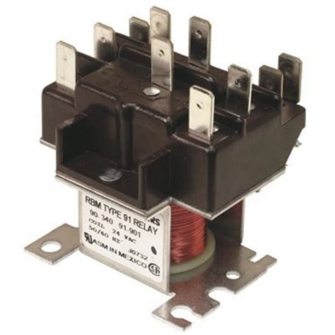 Emerson 2 Pole 24 Volt Relay Switch Hd Supply