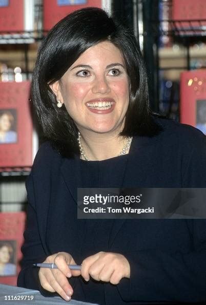 Monica Lewinsky During Monica Lewinsky Monicas Story Book Signing