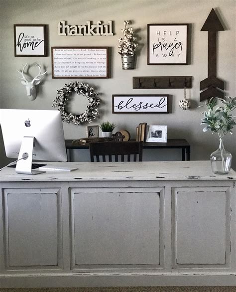 Pin By Cheryl Belnap On Farmhouse Home Office Decor Home Decor Wall