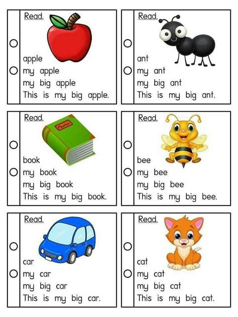 How To Read English For Kindergarten Maryann Kirbys Reading Worksheets