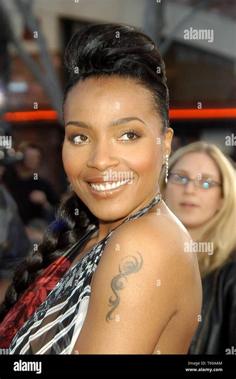 Nona Gaye At The Los Angeles Premiere Of Warner Bros The Matrix Reloaded Held At The Mann